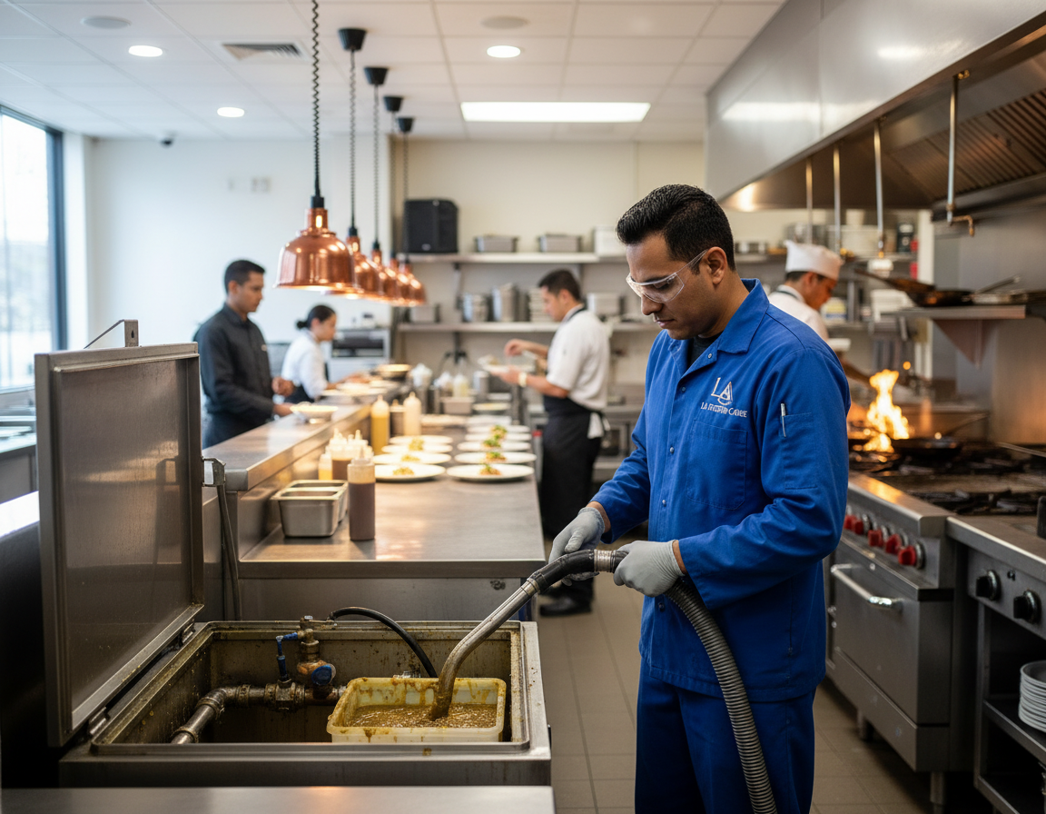 Grease Cleaning Pros Commercial Grease Trap Services