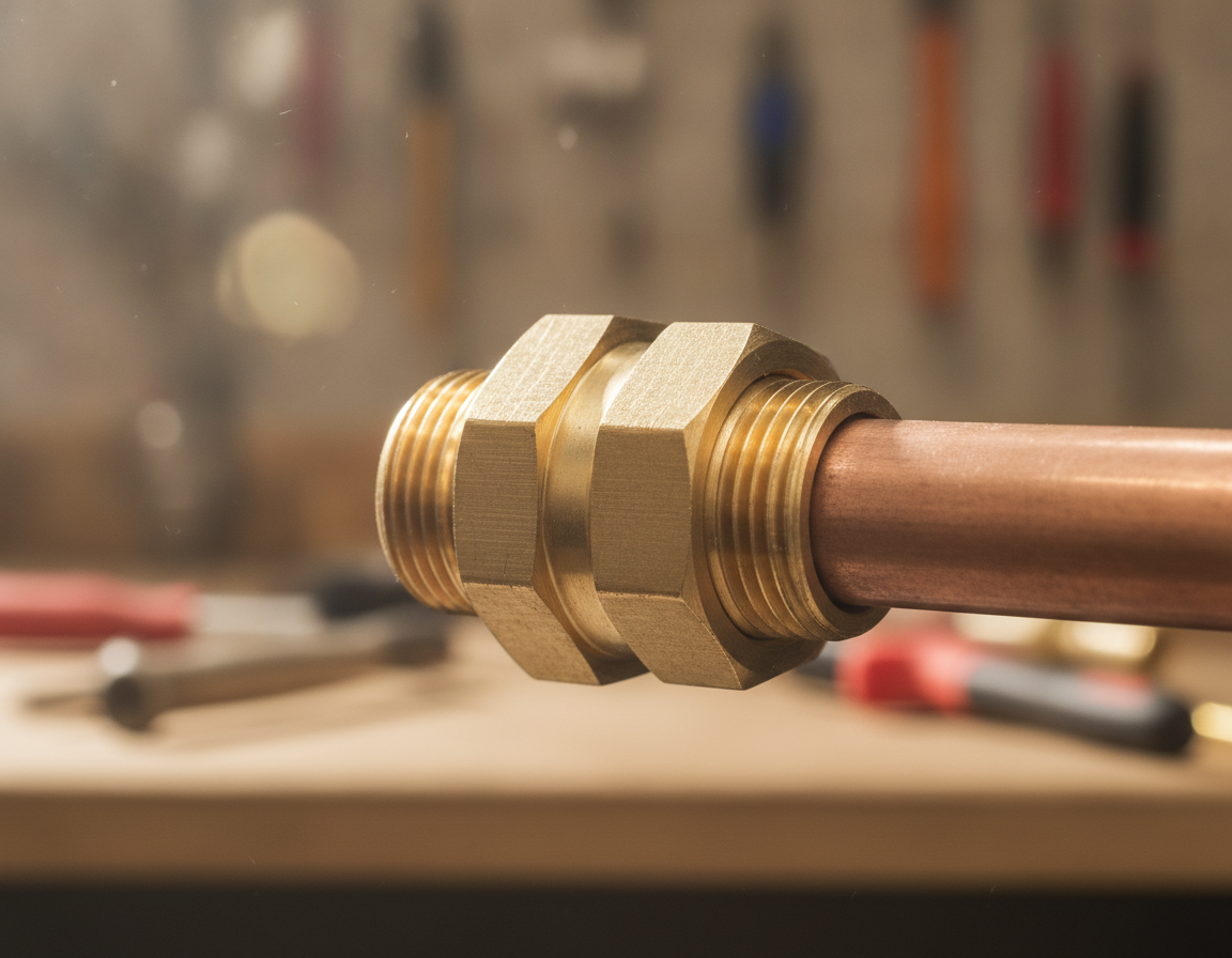 3/4 Compression Fitting Copper